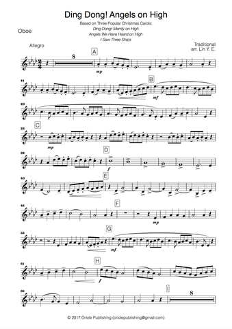 Ding Dong! Angels on High for Wind Quintet