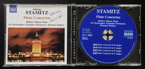 Z Stamitz Flute Concertos, Robert Aitken & St. Christopher Chamber Orchestra